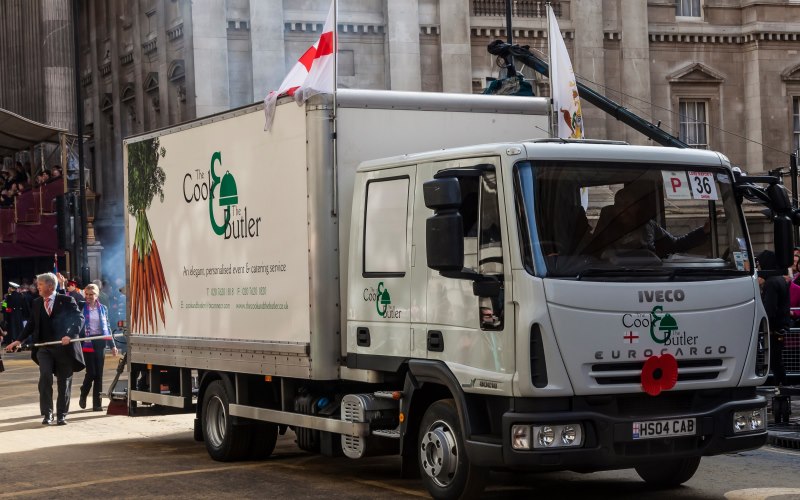 The Cook & The Butler at the Lord Mayor's Show - Nov 2014