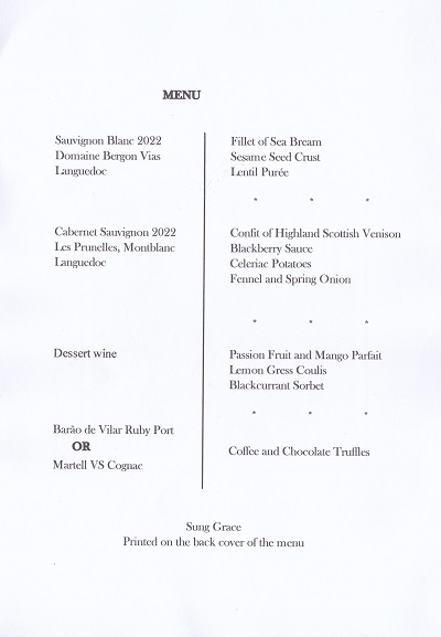 Parish Clerks Company - Easter Dinner, April 2024