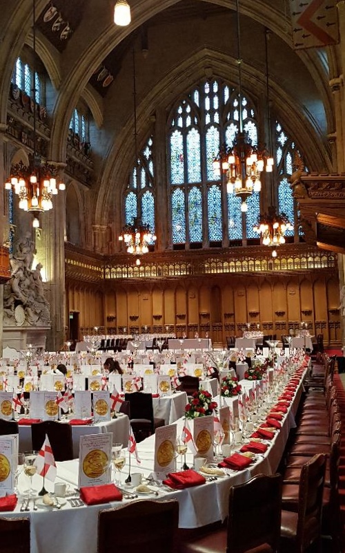 St George's Day Banquet April 2019, Guildhall,  London