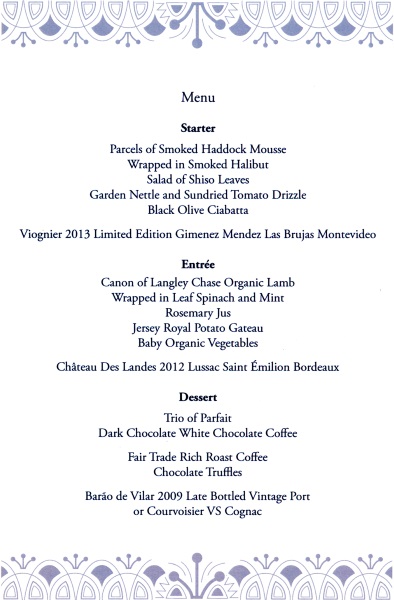 The Royal Philatelic Society - President's Dinner, May 2015, The Livery Hall, Guildhall, London