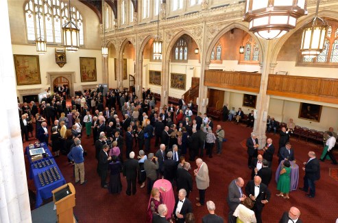 The Royal Philatelic Society - President's Dinner, May 2015, The Livery Hall, Guildhall, London