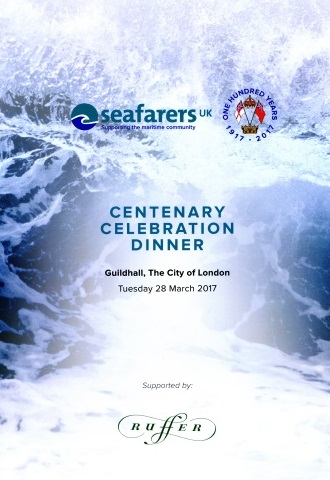 Seafarers UK Centenary at London Guildhall 2017