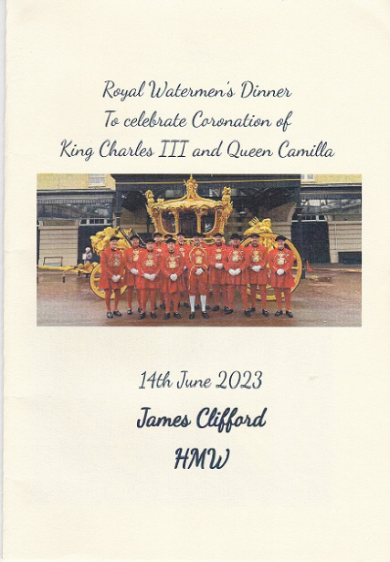 Royal Dinner Watermens’ Hall, June 2023