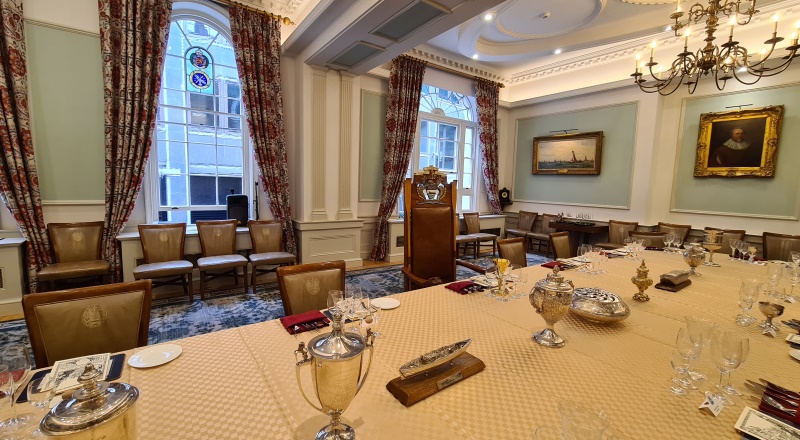 Luncheon at Watermens’ Hall, July 2020