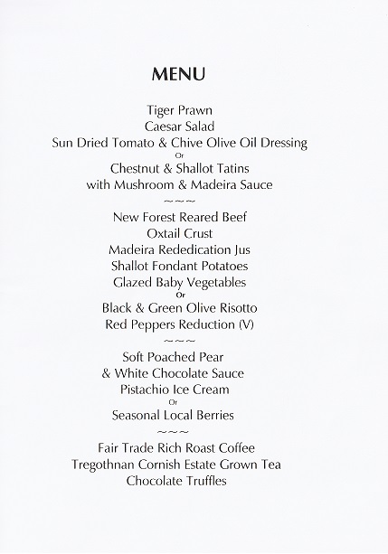 Wax Chandlers'_Candlemas Supper_Feb 25