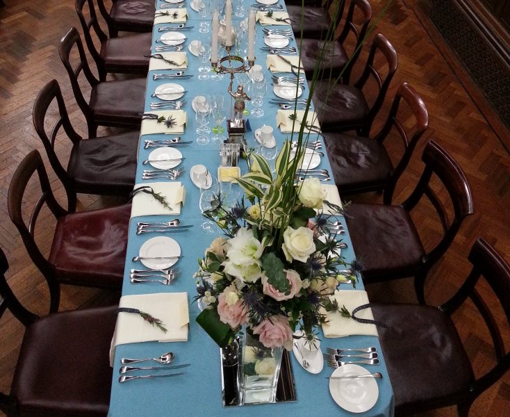 Wedding Breakfast at Armourers' Hall, October 2013