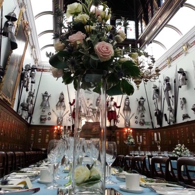 Wedding Breakfast at Armourers' Hall, October 2013