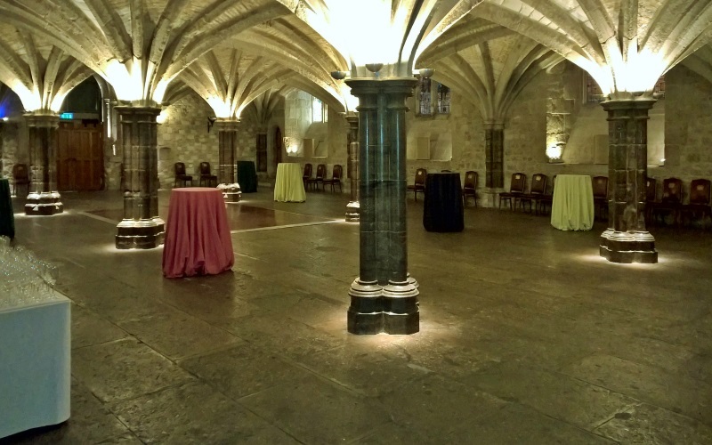 Wedding Breakfast at Guildhall, London, Dec 2015