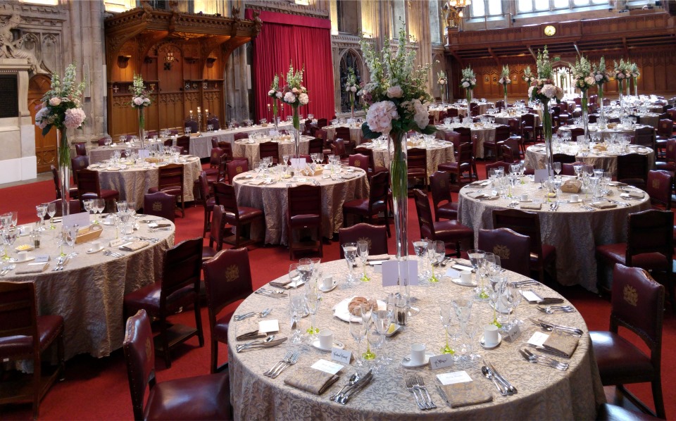 Wedding Breakfast - July 2016, Guildhall, City of London