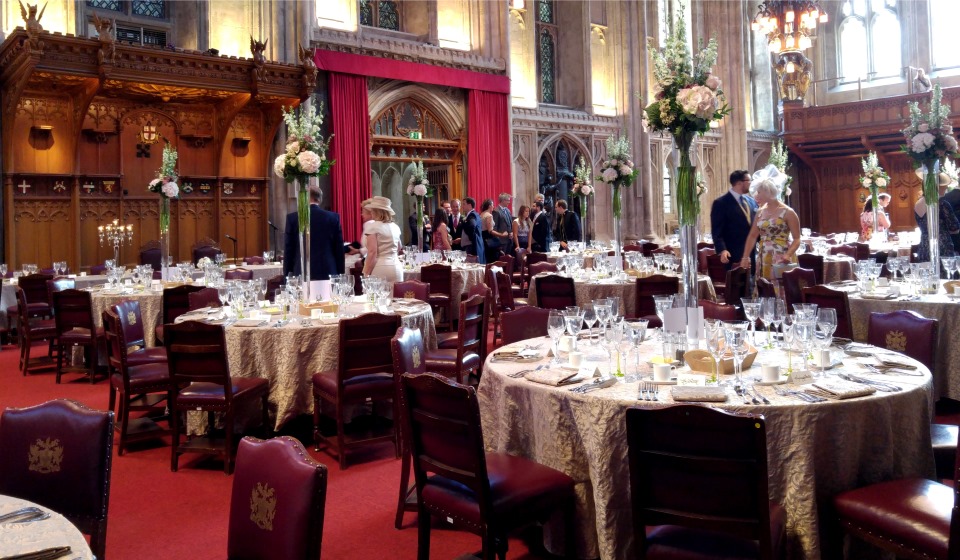 Wedding Breakfast - July 2016, Guildhall, City of London