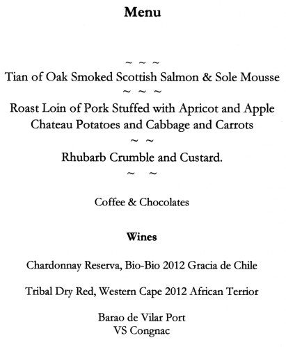 Woolmen Company Manor of Sal Lunch - May 2014