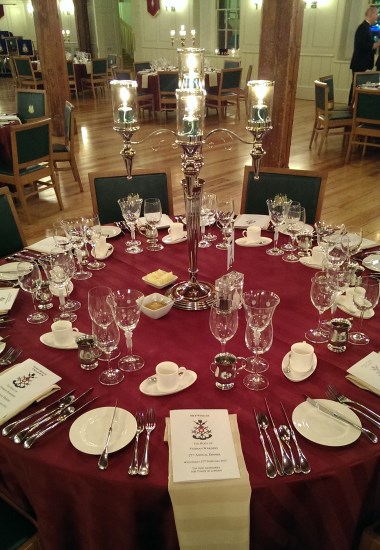 Yeoman Warders of the Tower of London  - Annual Dinner at The New Armouries, Tower of London, Feb 2015