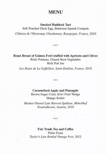 Sheriffs' Breakfast- Old Library Guildhall Sep 2022