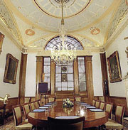 The Court Room of the Watermans Hall is ideal for meetings or small receptions.